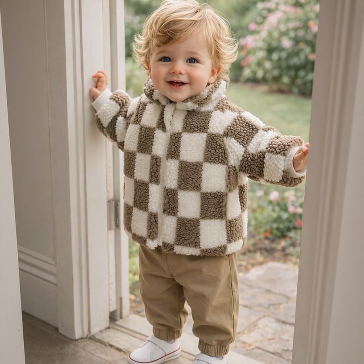 Toddler Baby Sherpa Fleece Jac - Toddler Boy Winter Fleece Jacket recension och pris