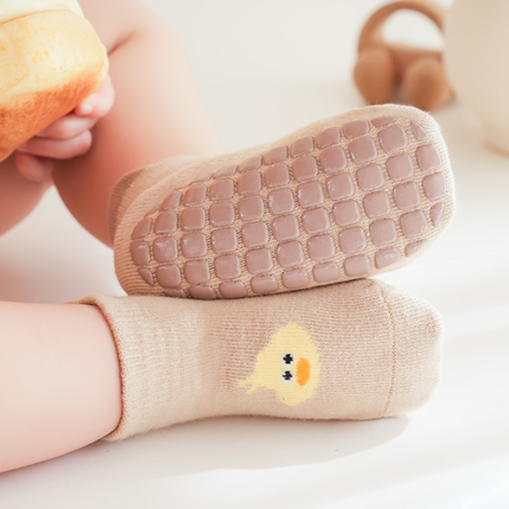 6 Pairs Cartoon Anti-slip Sock - Unisex Baby Socks Non Slip recension och pris