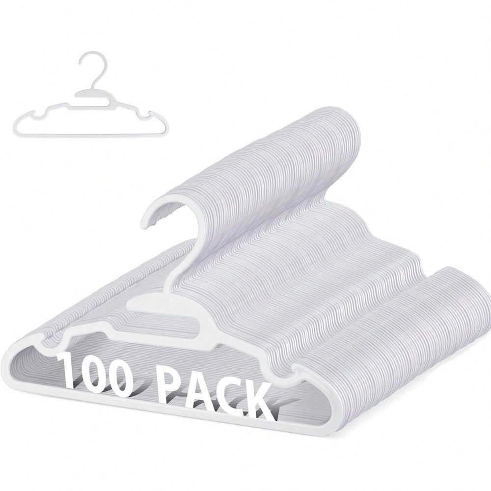 70 100 Pack Kids Hangers Plast - Baby Clothes recension och pris